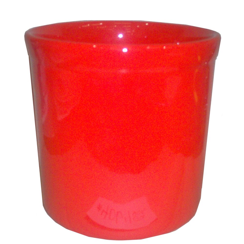 Gaetano Red Ceramic 0.5 Gal. Crock w/o Lid