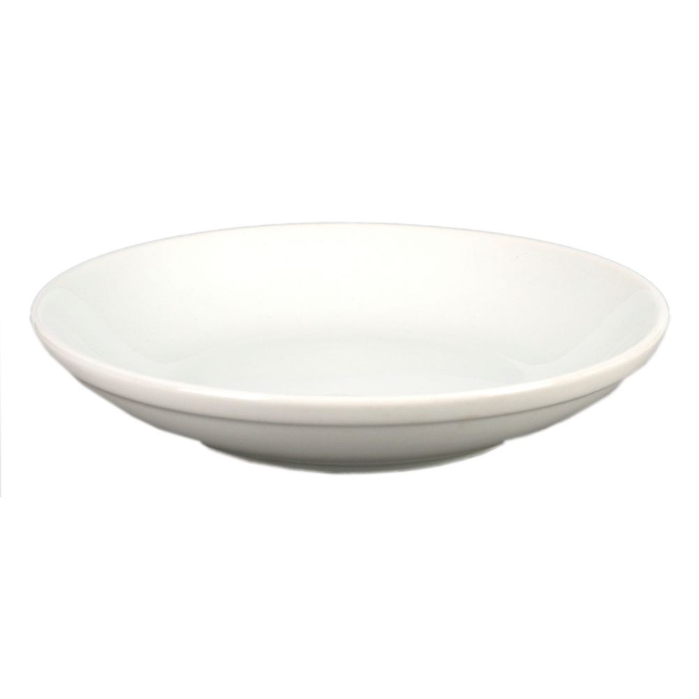 Vertex&reg; Market Buffet White 62 Oz Coupe Pasta / Soup Bowl