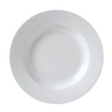 Vertex&reg; Market Buffet Collection White 12 Oz Soup Bowl w/ Rim