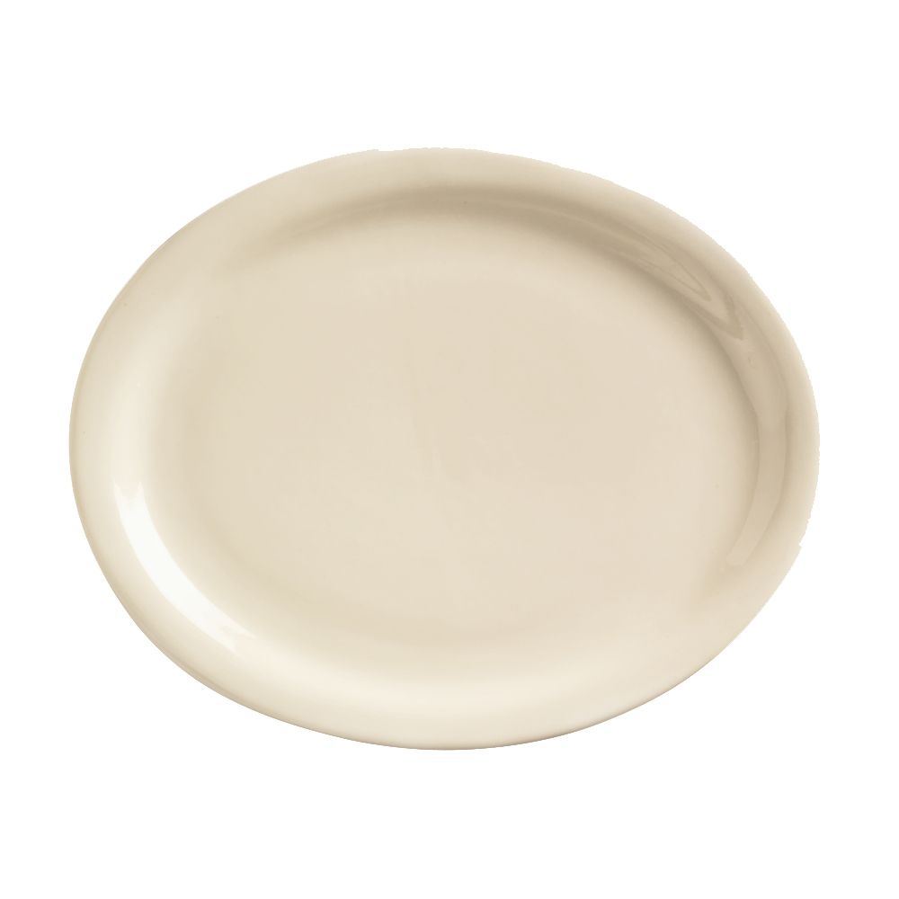 World Tableware Ultima&reg; Kingsmen White NR 13 x 10 Oval Platter