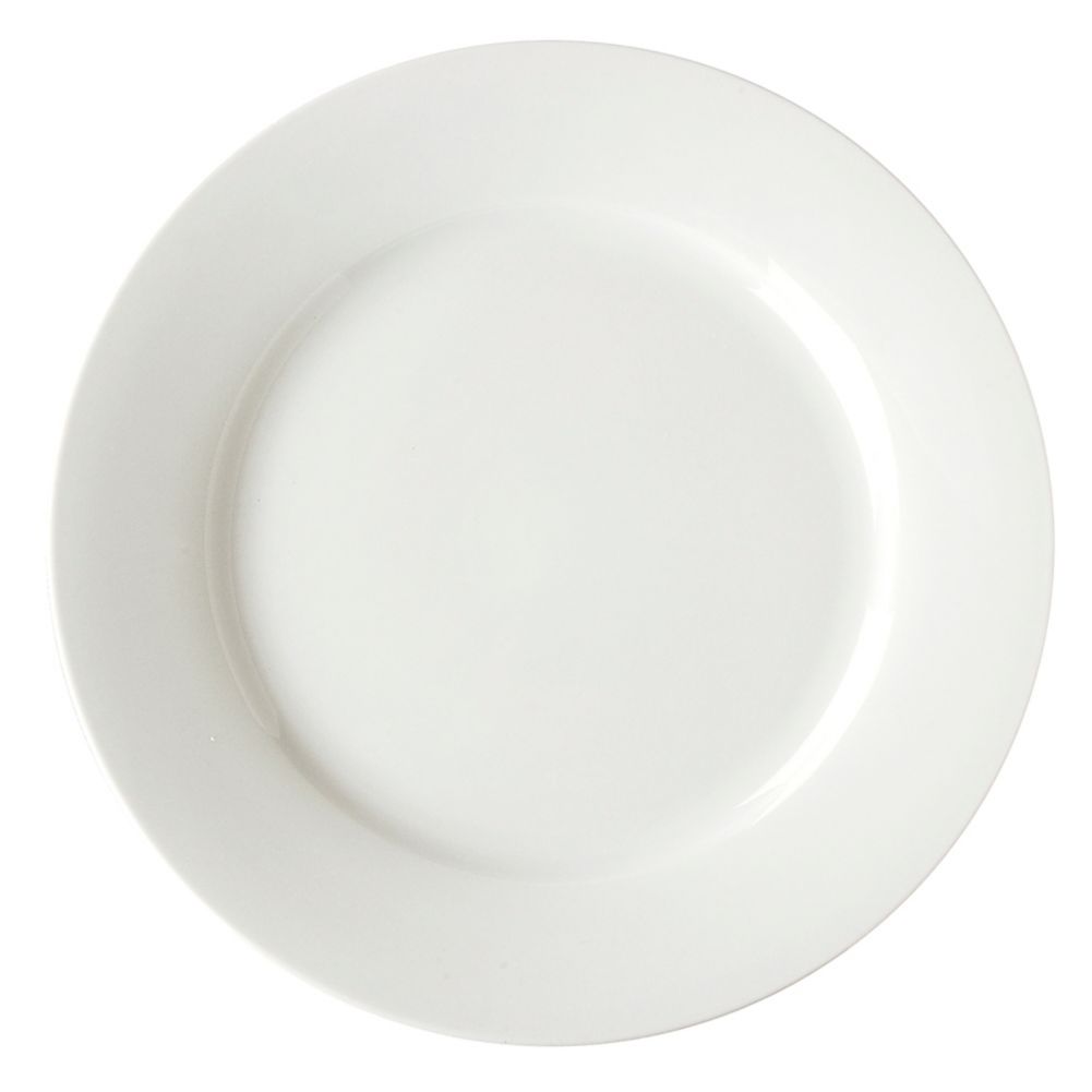 Vertex&reg; Argyle Undecorated Collection 10" Rolled Edge Plate