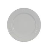 Vertex&reg; China Sausalito Undecorated Bone White 9-3/4" Plate