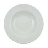Vertex&reg; Buckingham American White Rolled Edge 10 Oz Soup Bowl