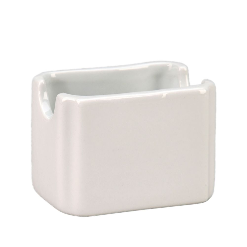 Vertex&reg; Argyle Undecorated Collection White Sugar Packet Holder