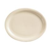 Ultima&reg; Kingsmen White NR Oval Platter, 10" x 8"