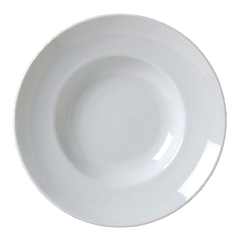 Vertex&reg; China Signature White 15 Oz Deep Pasta Bowl