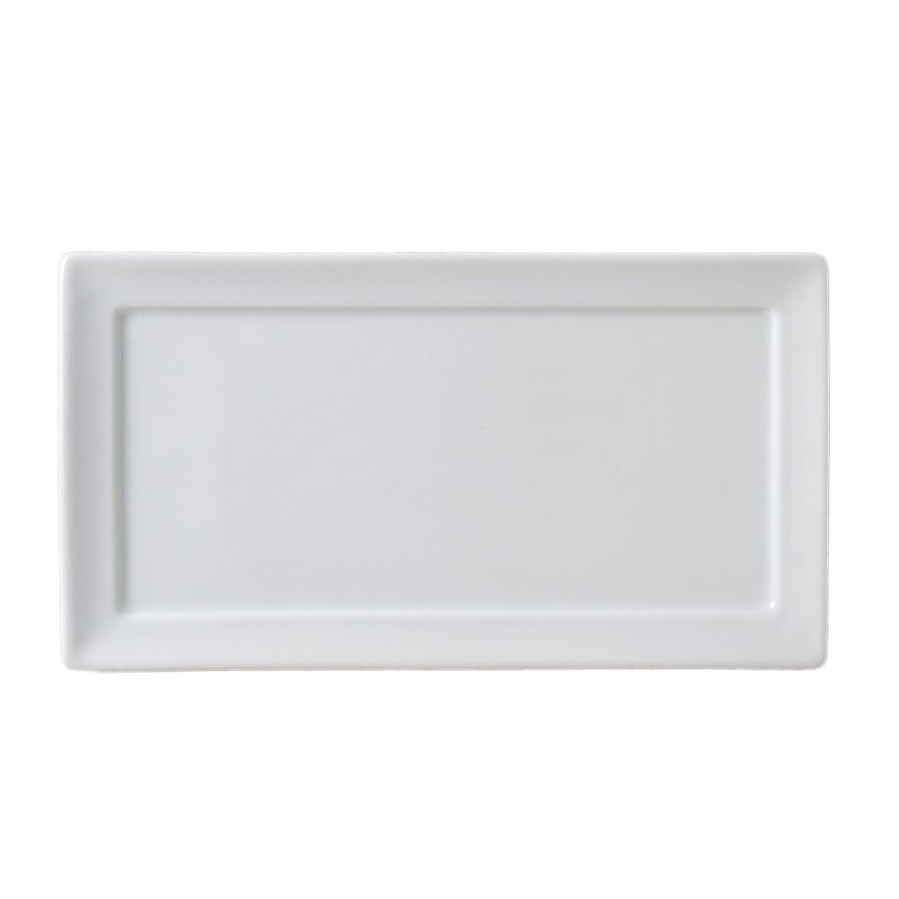 Vertex&reg; Ventana Collection White 11 In. Rectangular Serving Tray