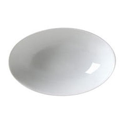 Vertex&reg; China Ventana Collection White 32 Oz. Oval Bowl
