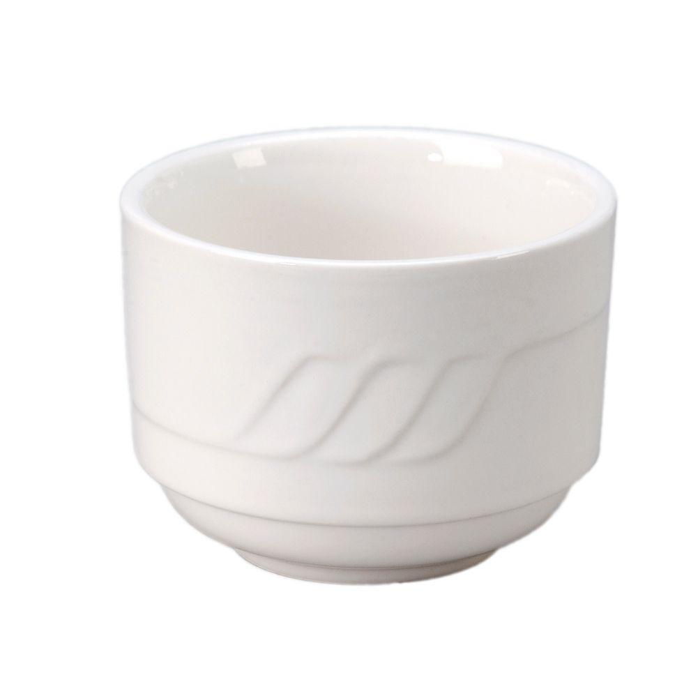Vertex&reg; Sausalito Undecorated Bone White 8 Oz Bouillon / Sugar