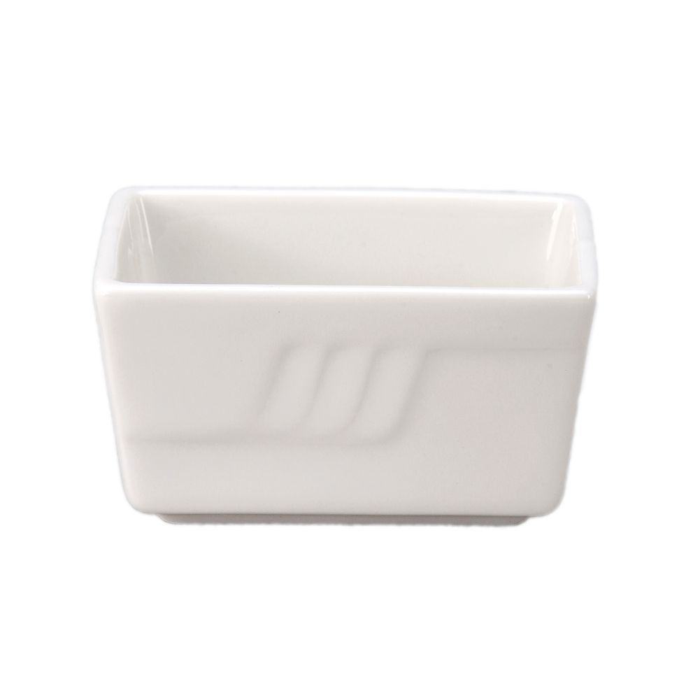 Vertex&reg; China Sausalito Undecorated Bone White Sugar Packet Holder