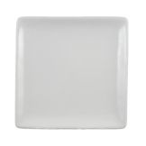 Vertex&reg; China Ventana Collection White 5" Square Coupe Plate