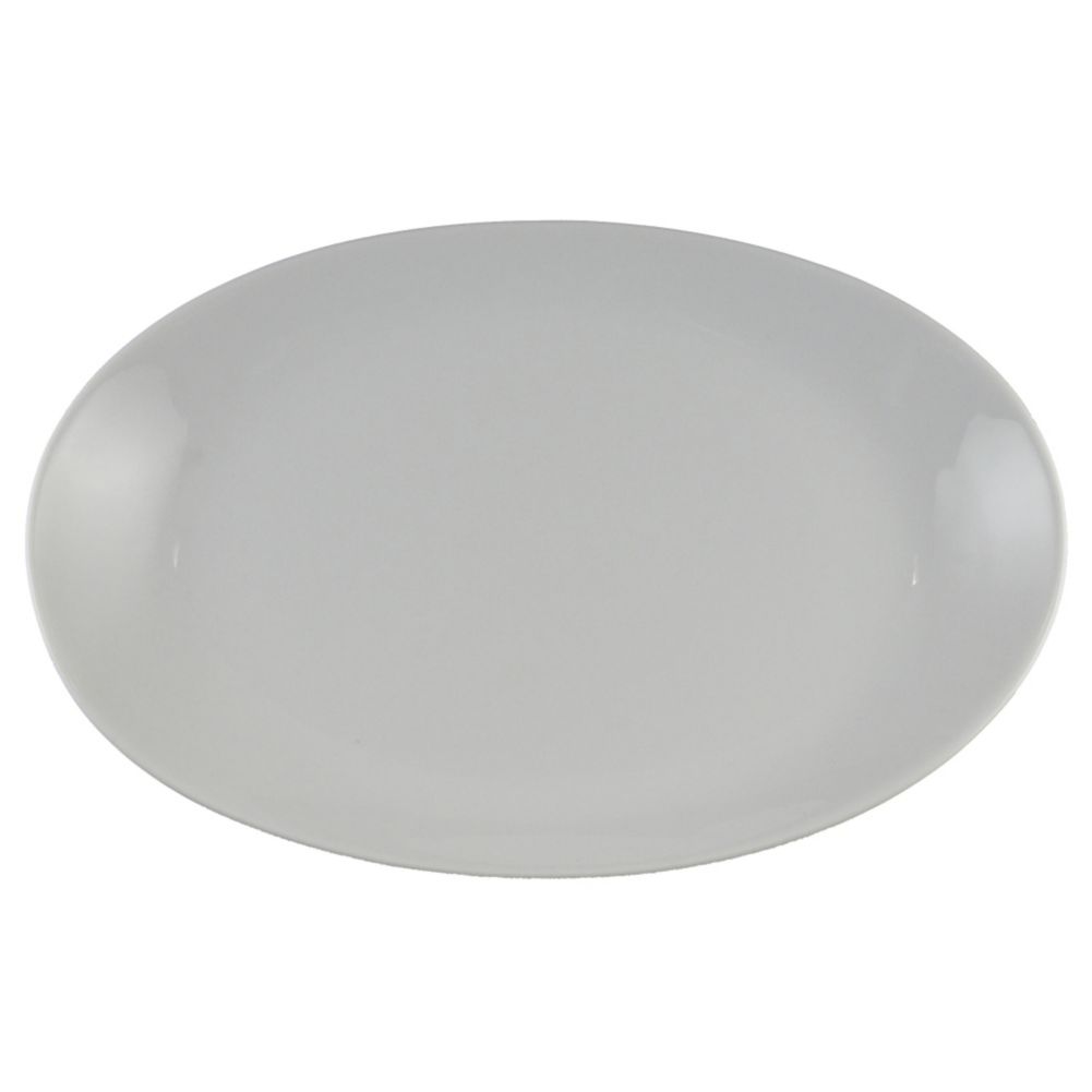 Vertex&reg; Contour Undecorated Collection 8-3/4" Oval Platter