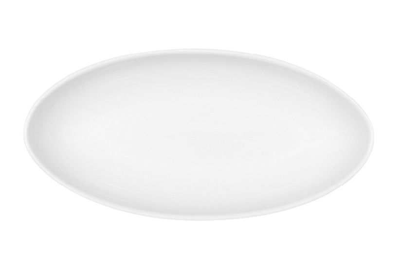 Bauscher&reg; Functions 9.17" x 4.44" Oval Relish Dish