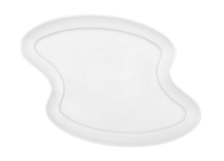 Bauscher&reg; Functions 18.11" x 12.04" Porcelain Platter