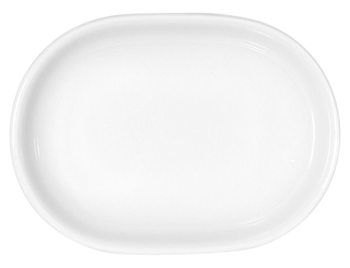 Bauscher&reg; Bonn Plus 4.33" x 3.14" Oval Butter Dish