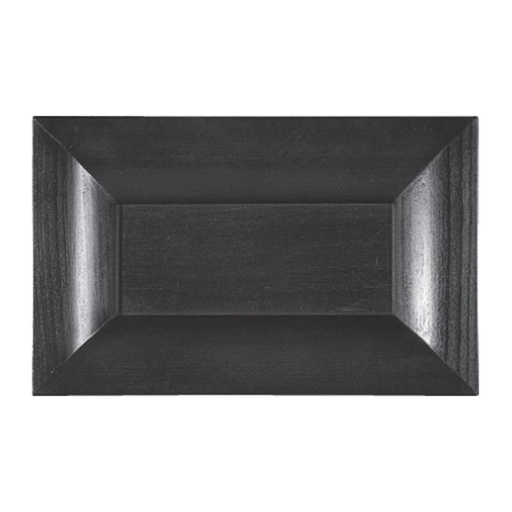 Bauscher&reg; Modulus 11.18" x 7.12" Black Rect. Showboard