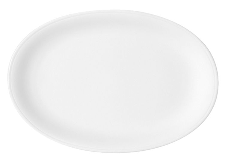 Bauscher&reg; Bonn Plus 12.71" x 8.97" Coup Oval Platter