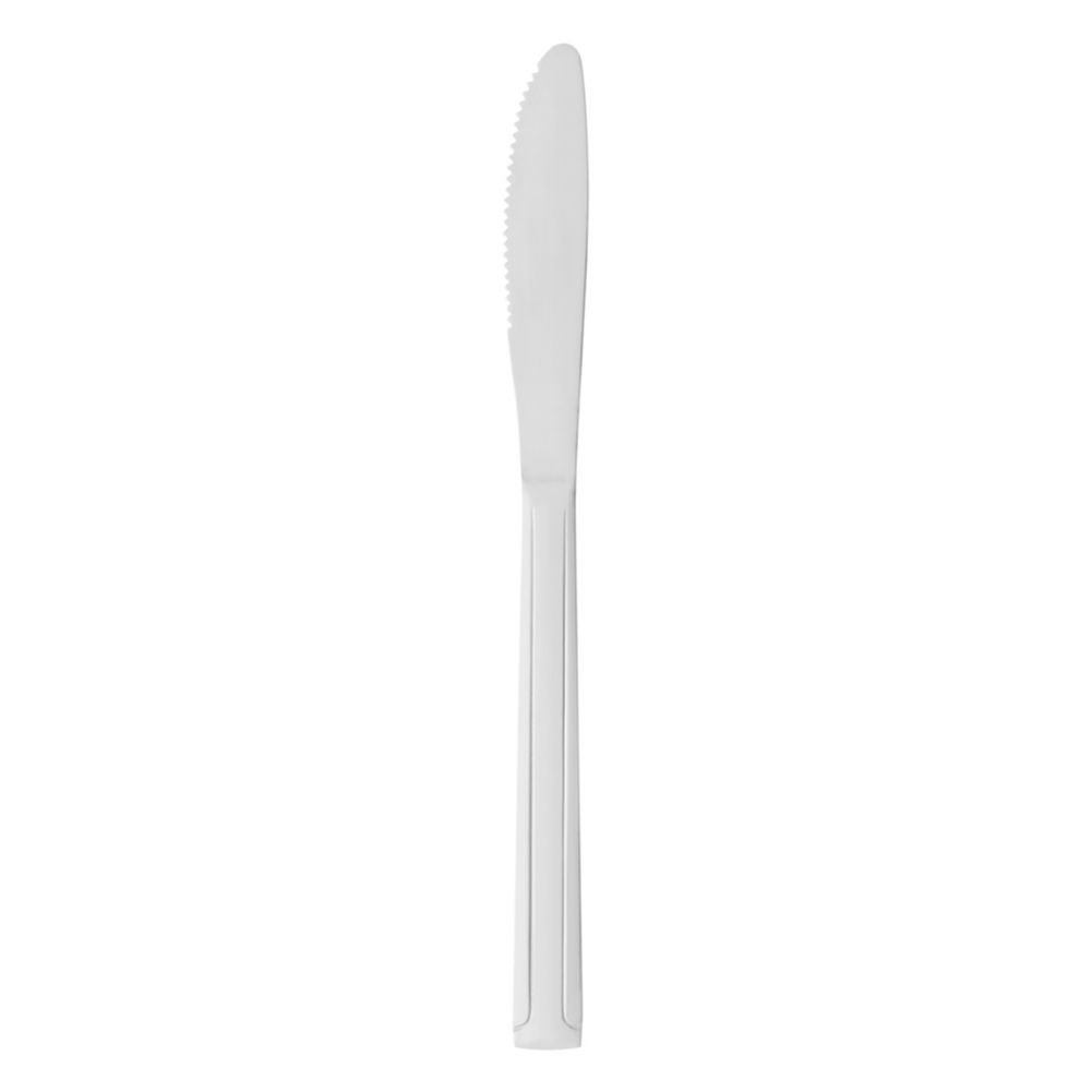 Med. Wt. Dominion S/S Fluted Blade 8" Dinner Knife