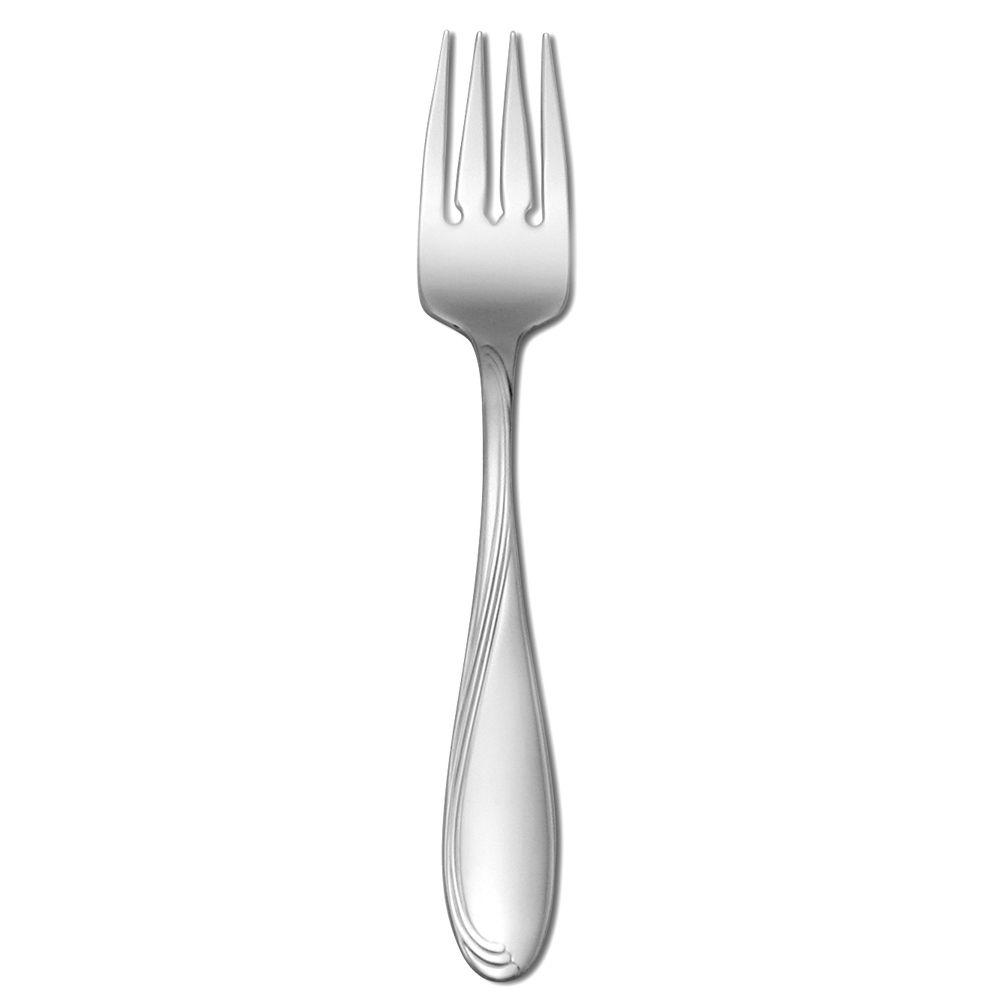 Scroll S/S Salad/Pastry Fork, 6-3/4"