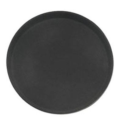 Round Black Non-Skid 11" Tray