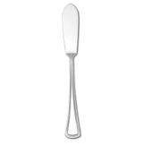 Needlepoint S/S Flat Handle Butter Knife, 6-3/8"