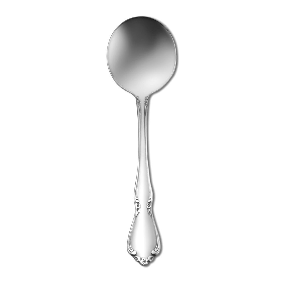 Oneida Chateau Stainless Steel 5-3/4" Bouillon Spoon