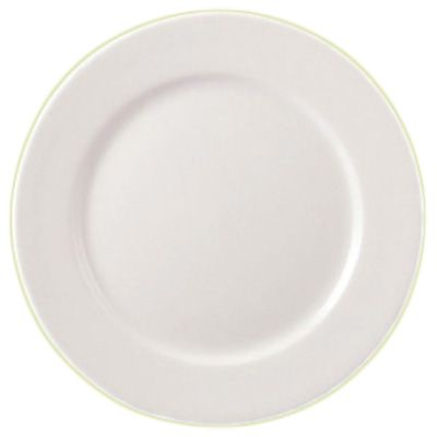 Dudson Classic White 6-3/8" Wide Rim Plate