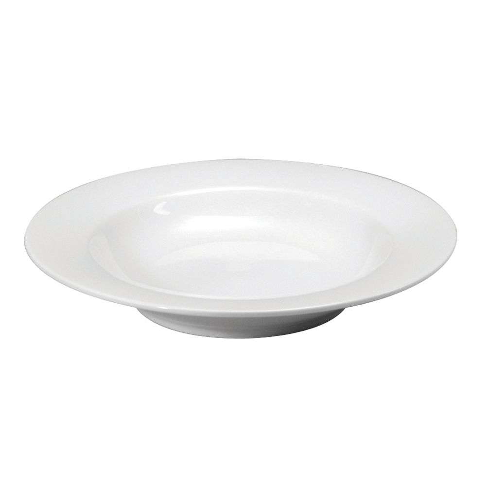 Noritake Glacier Undecorated Pasta Plate, 11"