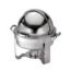Oneida Noblesse S/S Round 4 Qt Roll Top Chafer Oneida Noblesse S/S Round 4 Qt Roll Top Chafer