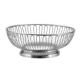 Oneida Noblesse Round Stainless Steel 8" Bread Basket