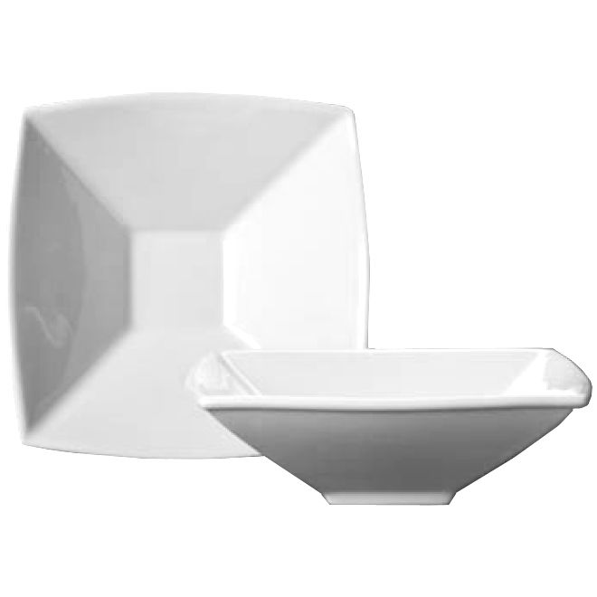 Homer Laughlin Ameriwhite&reg; Pristine&reg; 16 oz Times Square Bowl