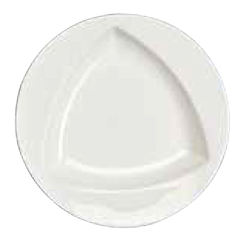 Homer Laughlin Ameriwhite&reg; Pristine&reg; 18 oz Triangle Pasta Bowl