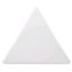 Triangle Plate, Classic White, 10-7/8" Triangle Plate, Classic White, 10-7/8"