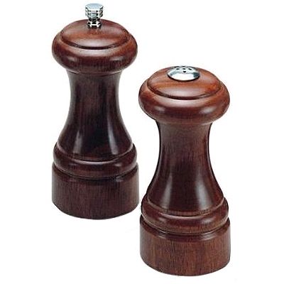 Olde Thompson Walnut Statesman Pepper Mill & Salt Shaker Set