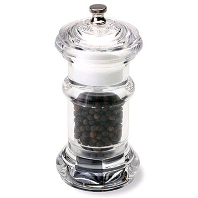 Olde Thompson Premier Acrylic Combination Peppermill & Salt Shaker