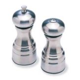 Olde Thompson Normandy Brushed Finish Pepper Mill & Salt Shaker