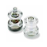 Olde Thompson Acrylic Half Pint Pepper Mill & Salt Shaker Set