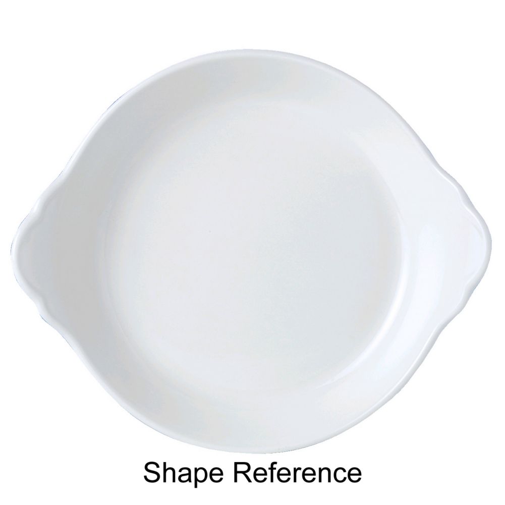 Steelite Performance Sunflower Carnival 27.5 Oz Round Eared Dish