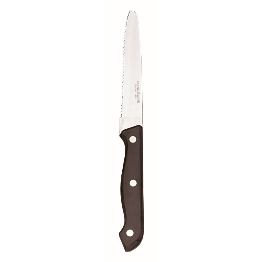 World Tableware S/S Round Tip 9" Steak Knife w/ Bakelite Handle