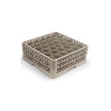 Traex&reg; Beige 30 Compartment 3 Ext. (2 Hexagon, 1 Open) Glass Rack