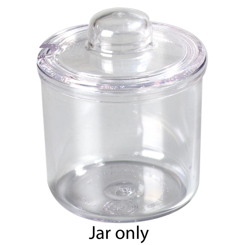Carlisle Clear 8 Oz. Condiment J-Jar