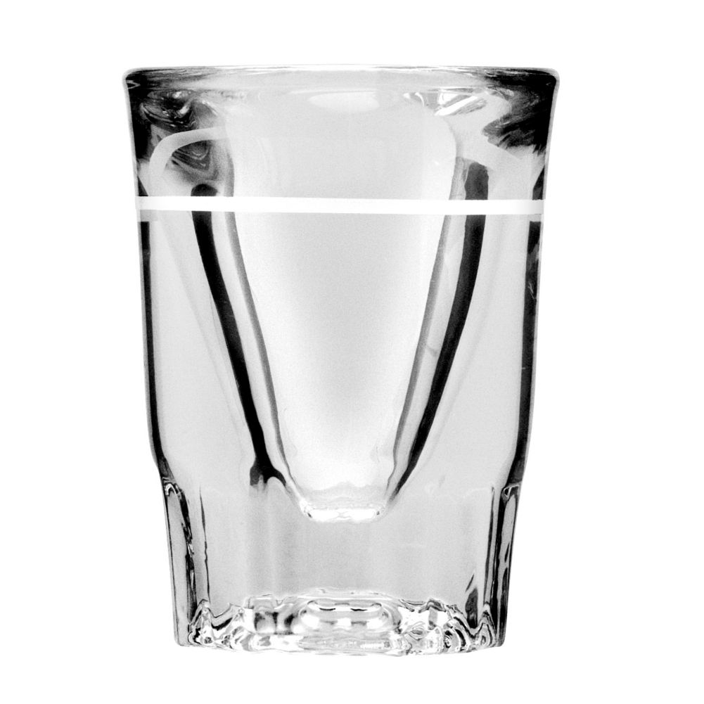 Anchor Hocking Lined 1.25 oz Whiskey Glass