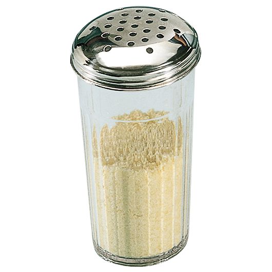 American Metalcraft Plastic 12 Oz Cheese Shaker w/ S/S Top
