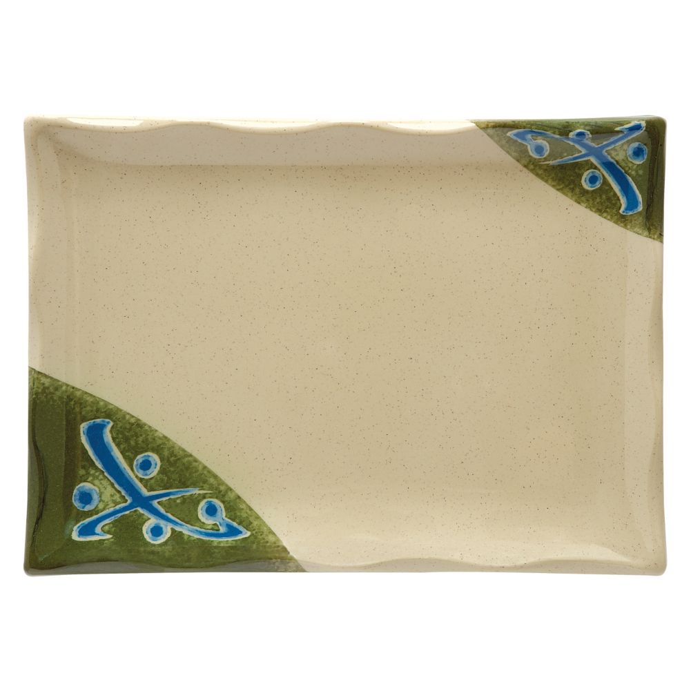 G.E.T. Traditional&trade; 9-1/4" x 6-5/8" Rectangular Plate