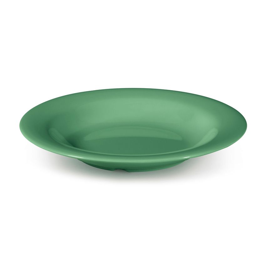 G.E.T. Diamond Mardi Gras&trade; Rainforest Green 13 Oz. Pasta Bowl