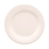 G.E.T. Diamond Ivory&trade; 7.5" Wide Rim Melamine Plate