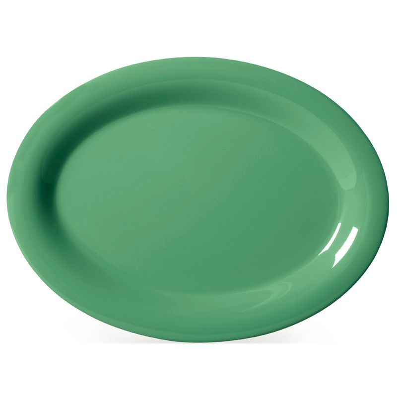 G.E.T. Diamond Mardi Gras&trade; Rainforest Green 9-1/2" Platter