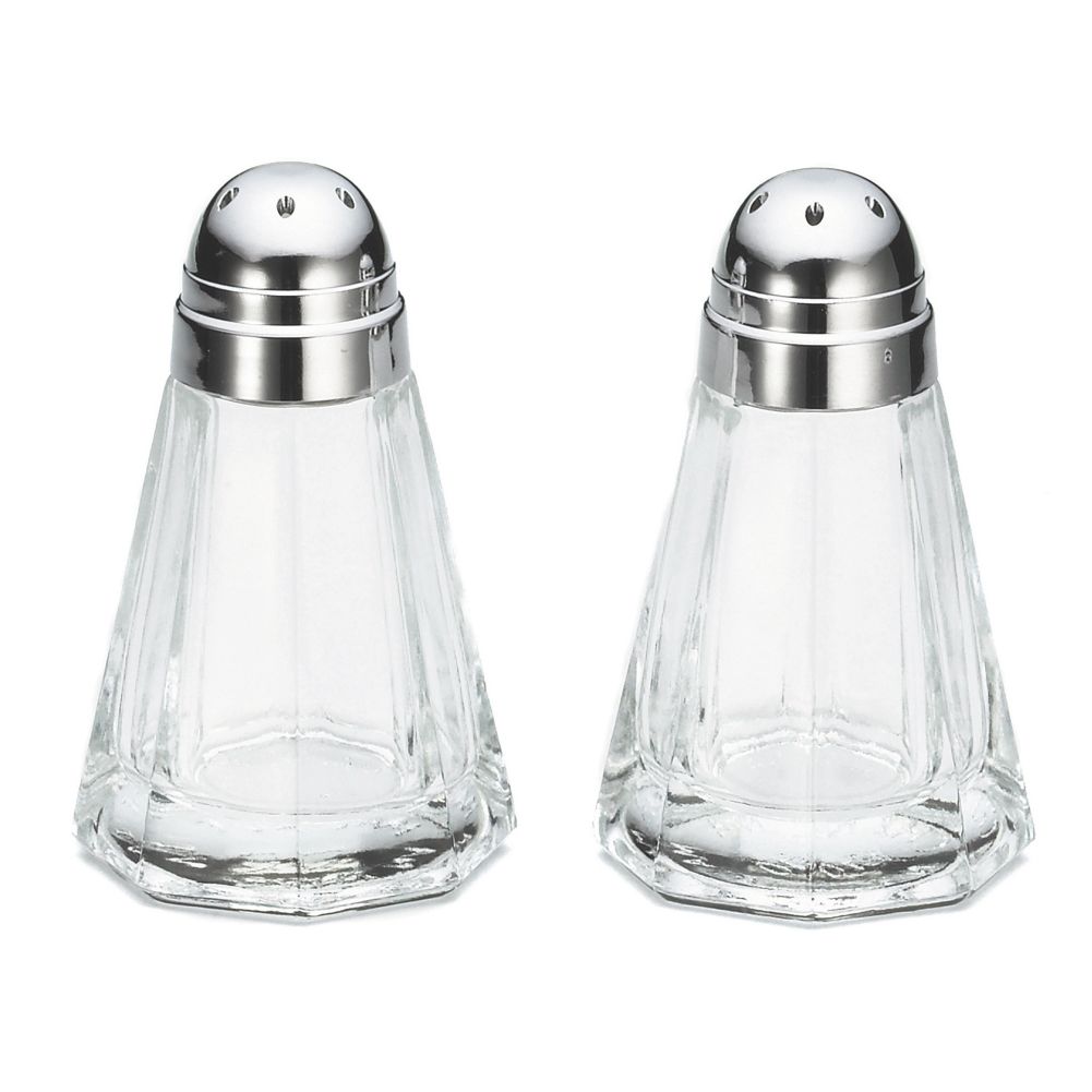 salt＆pepper shakers TableCraft 80S&P-2 Salt and Pepper Shakers with Lids - 24 / CS