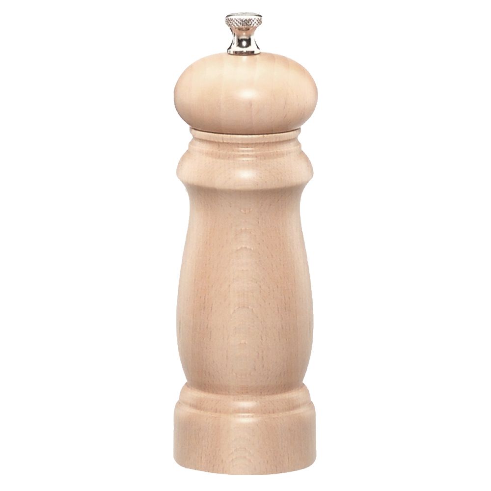 Chef Specialties Natural 6" Salem Pepper Mill