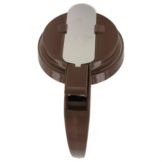 Traex&reg; Brown Plastic Lid Top Only for 4748 Jar Server